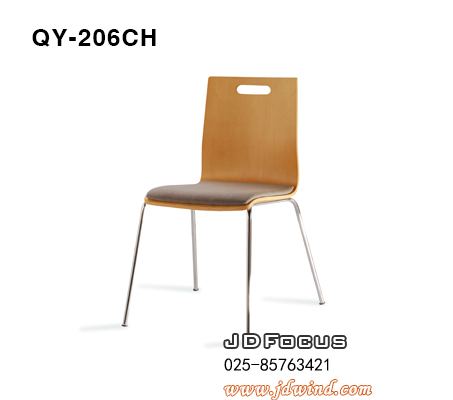 南京餐椅QY-206CH，南京曲木餐椅QY-206CH，南京食堂餐椅QY-206CH
