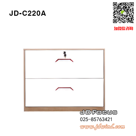 南京二斗理想柜JD-C220A钢柜，南京宽两抽档案柜JD-C220A，南京咖白理想柜JD-C220A