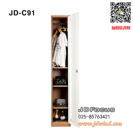 南京单一门更衣柜JD-C91钢柜，南京咖白单一门更衣柜JD-C91，南京钢制单门更衣柜JD-C91