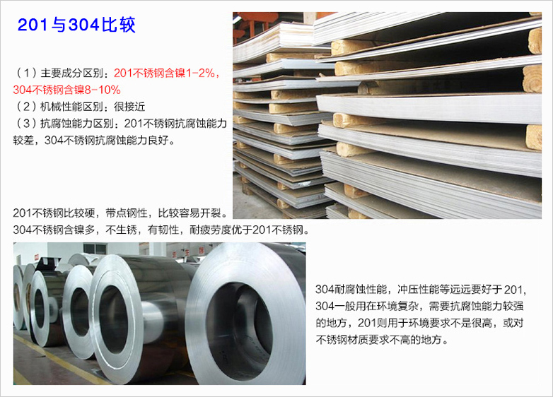 201#和304#不锈钢区别,南京不锈钢架,南京不锈钢货架,南京定制不锈钢架,南京不锈钢储物架