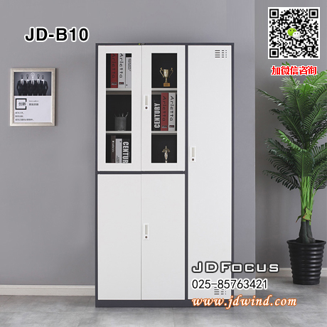南京套色文件更衣柜JD-B10，南京五门更衣柜JD-B10套色钢柜，南京套色钢制更衣柜JD-B10