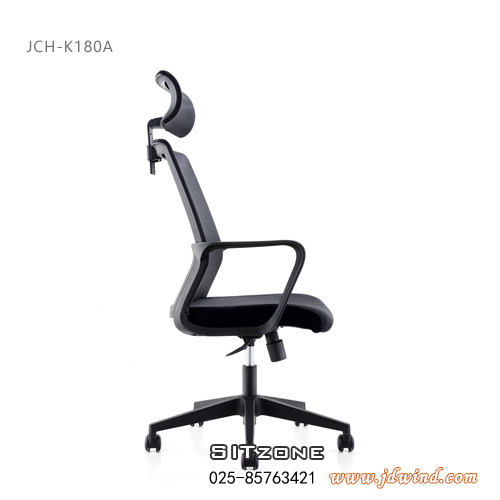 南京职员椅JCH-K180A带头枕3
