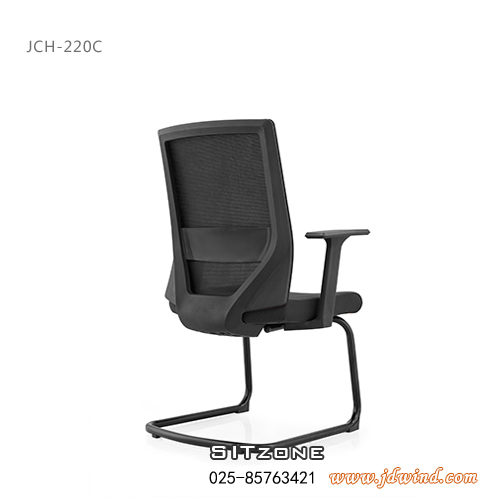 南京弓形椅JCH-K220C侧后图