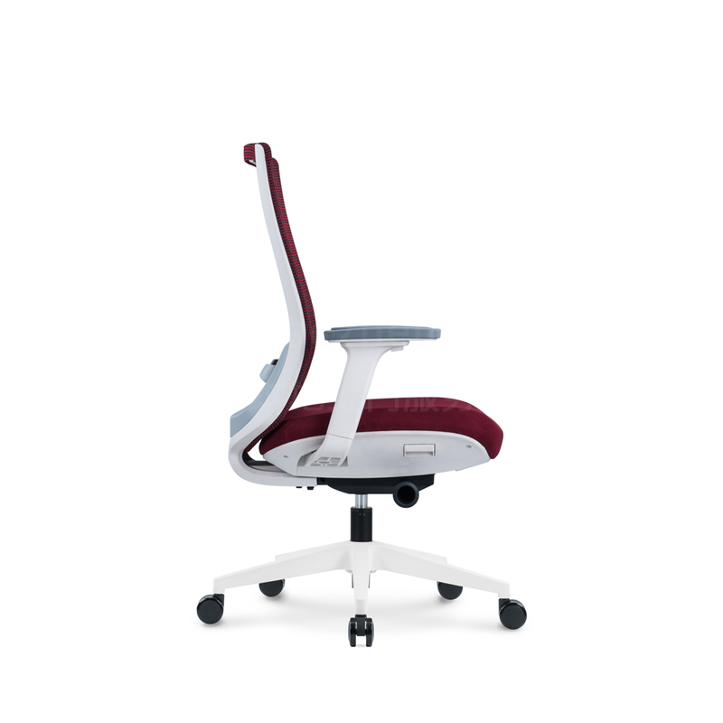 Sitzone南京办公椅图4，盖拉森Glass中背网布椅 白框