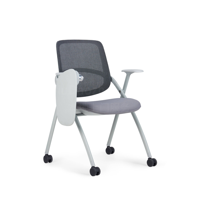 Sitzone南京办公椅，星环Jupiter灰色培训椅 带写字板