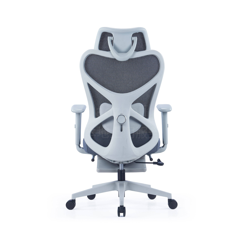 Sitzone南京办公椅图3，波普Pop工学午休椅 带脚托 灰框