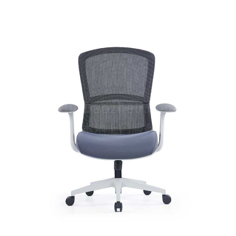 Sitzone南京办公椅图2，曲度T Curve网布职员椅 灰框