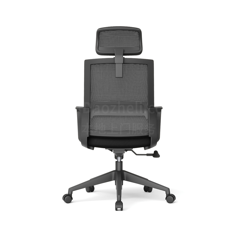 Sitzone南京办公椅图4，一字型Yeze网布职员椅 带头枕