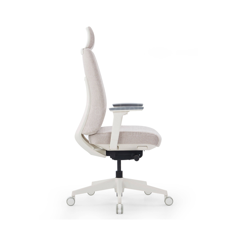 Sitzone南京办公椅图2，卓纳Kiro布艺高背椅 白框