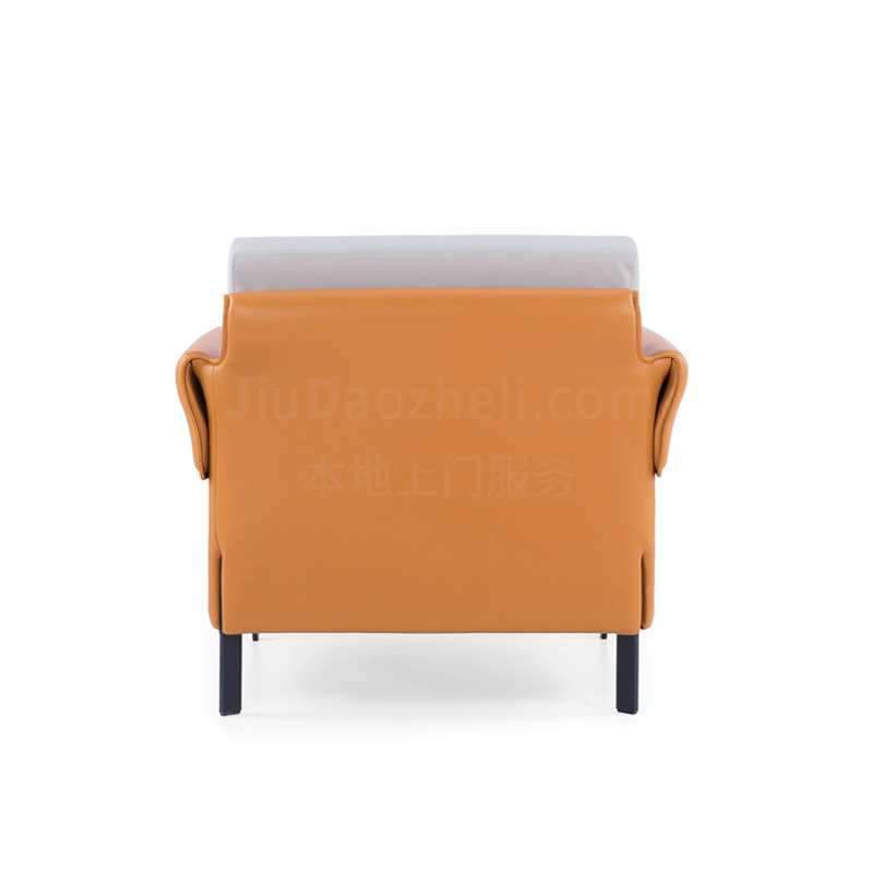 Sitzone南京办公沙发图3，卷耳Marsala单人位沙发