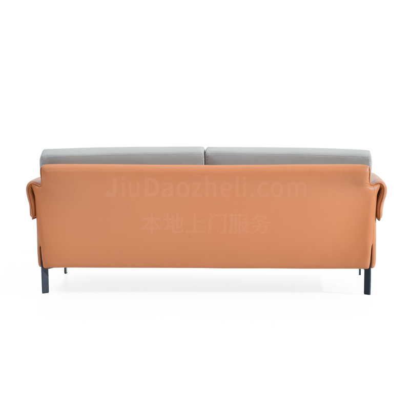 Sitzone南京办公沙发图3，卷耳Marsala长接待沙发