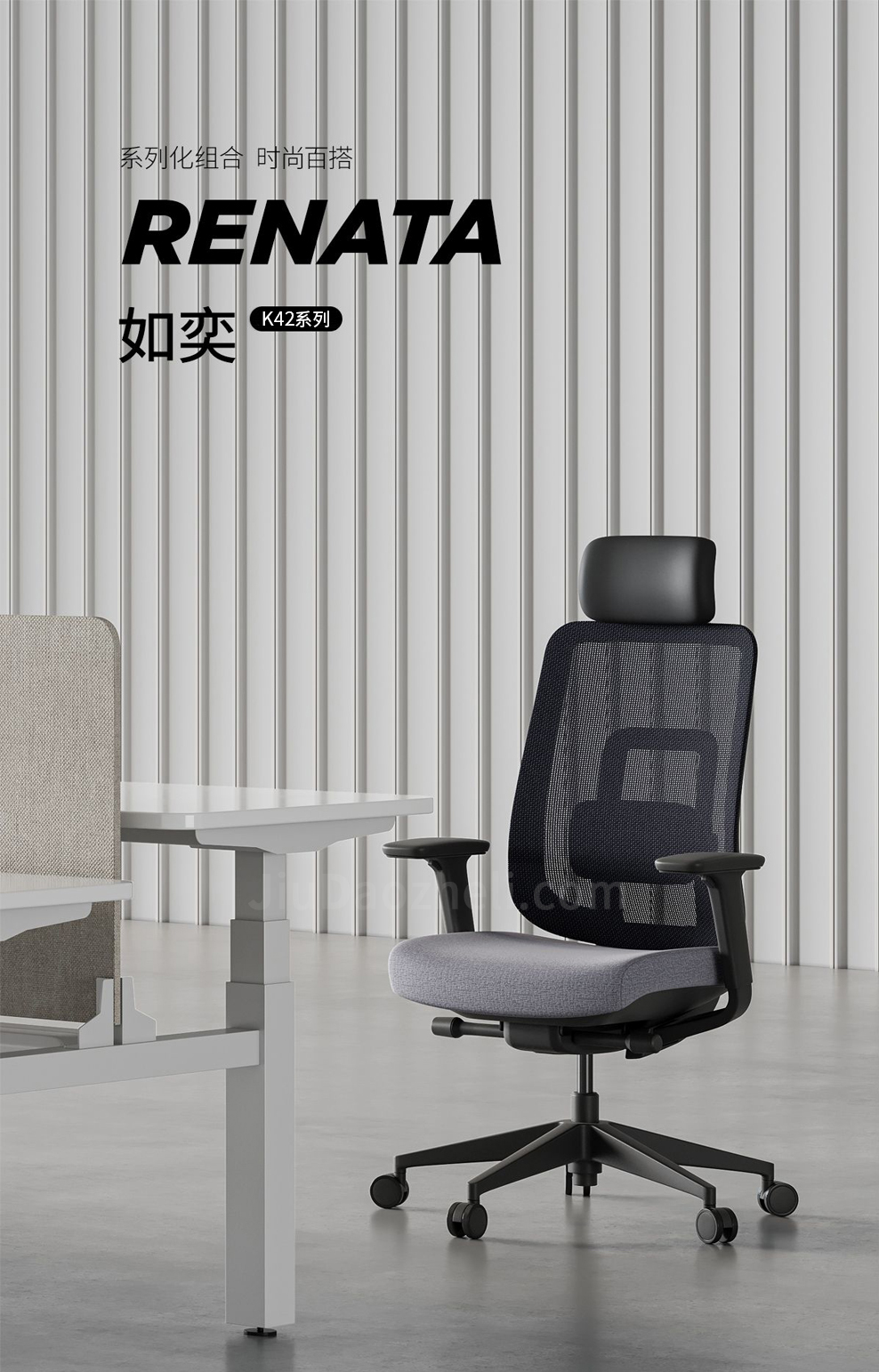 南京办公椅/Renata人体工学椅/K42款工学办公椅