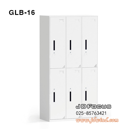 南京薄边更衣柜GLB-16,南京薄边六门衣柜GLB-16,南京暖白钢柜衣柜六门